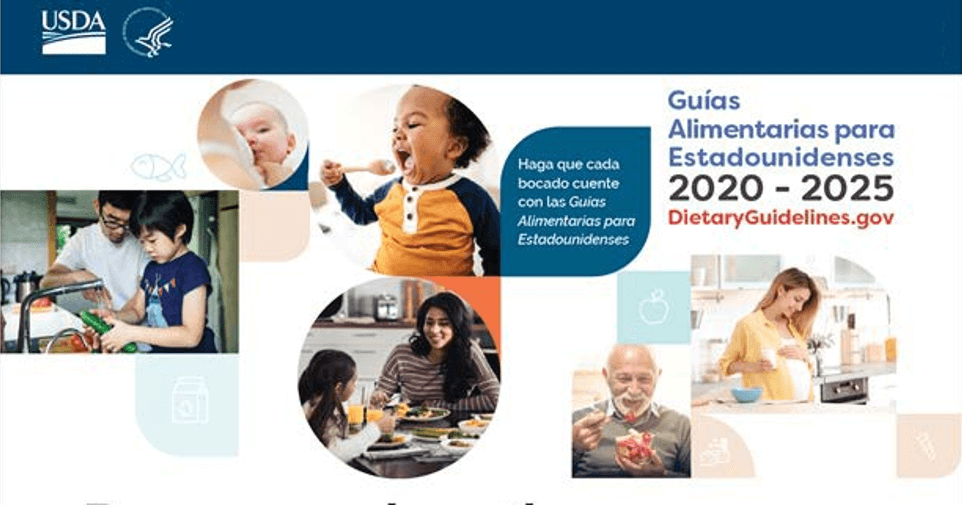 Guias Alimentarias para Estadounidenses. Novena edición, 2020-2025